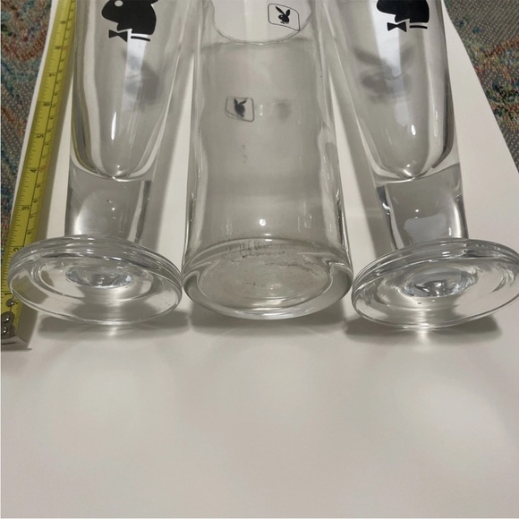 Playboy cocktail glasses and pitcher - Picture 2 of 3